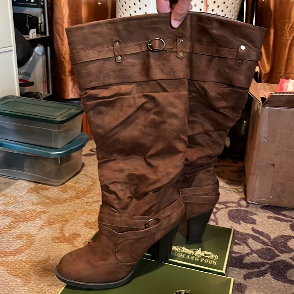 Just Fab size 10 worn once maybe.